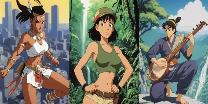 90动画角色