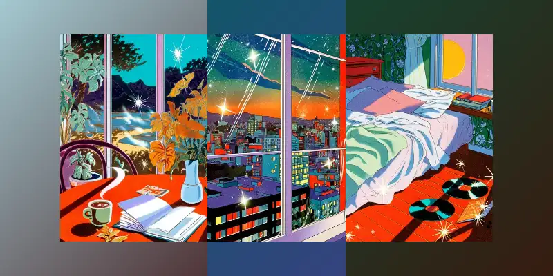 美学Lo-fi艺术海报