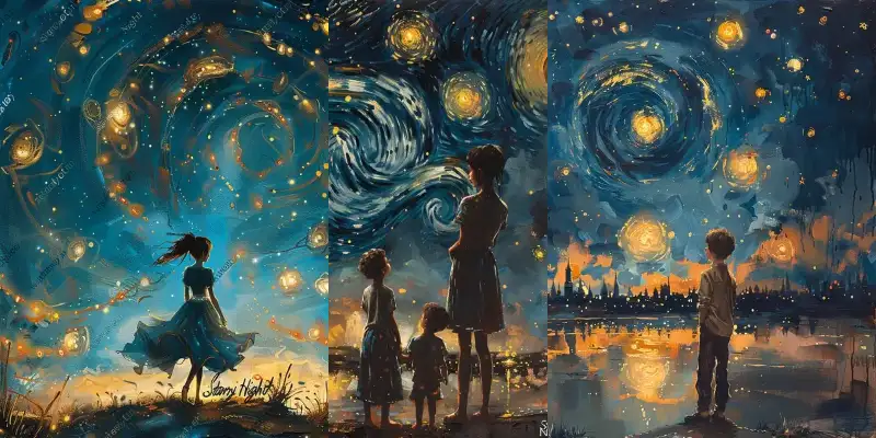 星光夜色