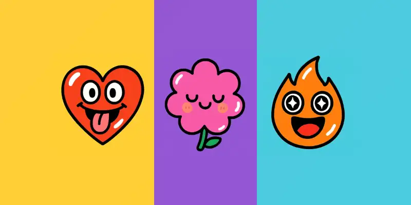 Kawaii可爱卡通表情图标