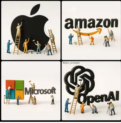 Logo超写实微型摄影